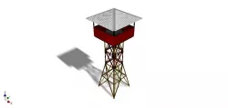 Military Tower 3D model