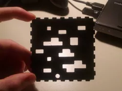 Minecraft diamond ore lamp
