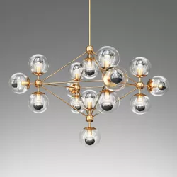 Modern Gold MODO LED Pendant Lamp Suspension 3D model