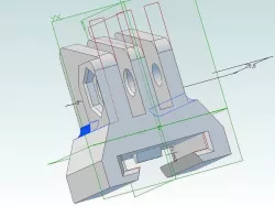 (moved) GoPro NERF rail mount with trapped nut