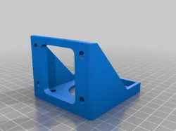 Nema23 Y motor mount for MendelMax