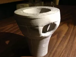 Organic Form Casting Experiment