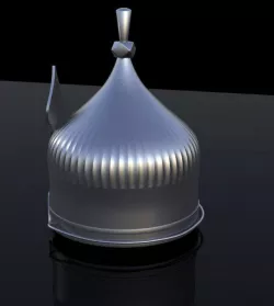 ottoman helmet 3D model