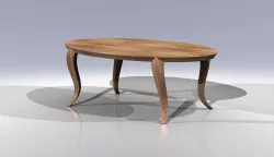 Oval Old Oak Table