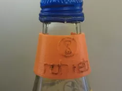 Parametric Bottle Name Tag