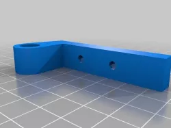 Parametric Toilet Lower Seat Hinge Bracket