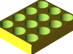 Parametric Well Plate, With Negative