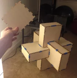People Puzzles :: Cross Puzzle