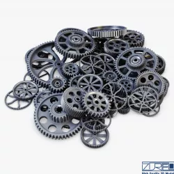 Pile of Scattered Gears v 1 3D model