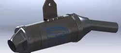 Piranha YX160cc Exhaust