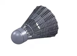 Plastic Shuttlecock
