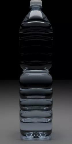 PVC BOTTLE 3D model