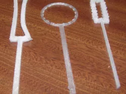 Ribbed Bubble Wands