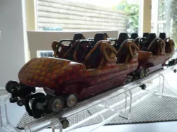 roller coaster train, mk1212 scale model 1:12,5