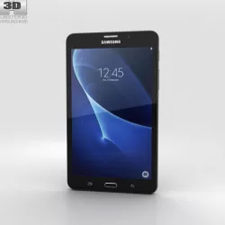 Samsung Galaxy J Max Black 3D model