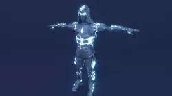 Sci Fi Assassin Robot 3D model