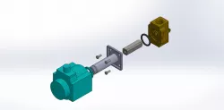 Solenoid with valve
