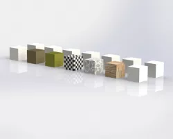 Solidworks Material and Appearance Library