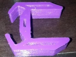 Symmetric, Parametric Shelf Clip