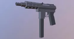 Tech 9 Low-poly  3D model