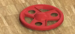 Toy car wheel RIM.