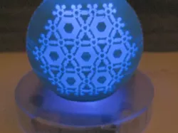 Translucent Snowflake Ornament
