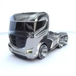 Truck Future Concept 3d model Vray Corona 3D model