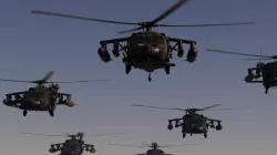 uh60 flight in formation