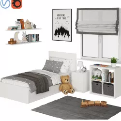 Universal children room 3D model