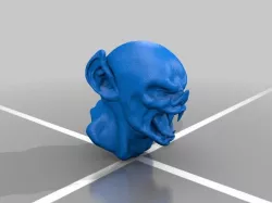 Vampire Bust Sculpt