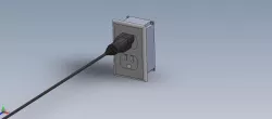 Wall outlet 