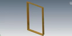 window sheet metal frame