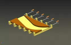 wooden clamps press