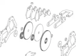 wormdrive dual weel extrusion