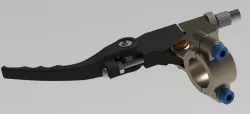 YX160 clutch lever