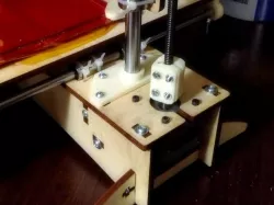 Z-rod stabilizer for Printrbot PLUS