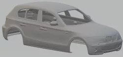 120 Printable Body Car 3D print model