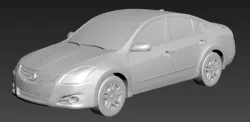2012 Nissan Altima SL 3D print model