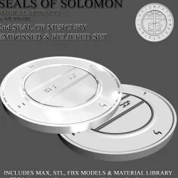 2nd Seal of Mercury 3D print model
