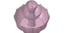 3 tier Flower pot Vase container tower decor 3D print and cnc 3D print model