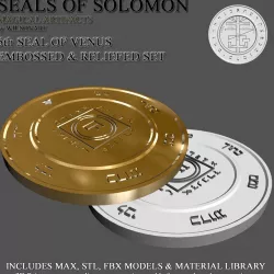 5th Seal of Venus 3D print model