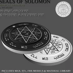 7th Seal of Mars 3D print model