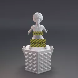 A Clockwork Orange Mannequin 3D print model