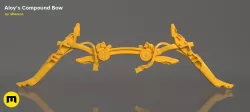 Aloys compound bow - Horizon Zero Dawn 3D print model