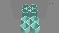Ambiguous Cylinder Illusion 3d-printable 3D print model