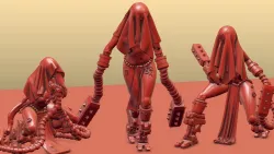 Arco-Fabulous flagellants 2 3D print model