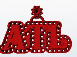 ATL PENDANT 3D print model