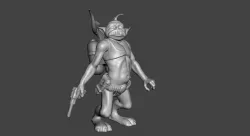 Atlantic ZEPHTON toy figure  3D print model