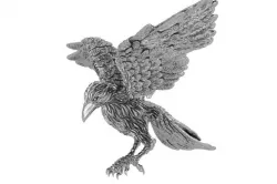 Attack crow expand the wings 3D print model