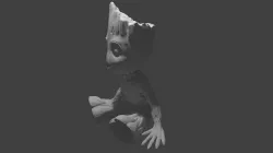 Baby groot 3D print model